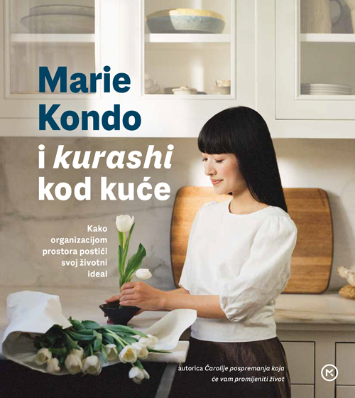 Naslovnica knjige: Marie Kondo i kurashi kod kuće