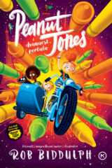 Naslovnica knjige: Peanut Jones i dvanaest portala