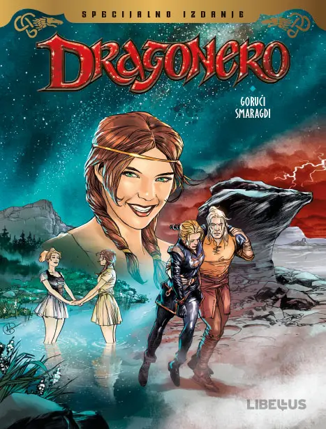 dragonero - specijal, 12. knjiga: gorući smaragdi