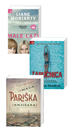 komplet: male laži + zaručnica + mala pariška knjižara