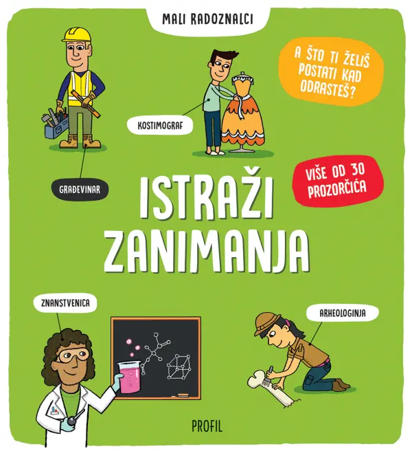 istraži zanimanja