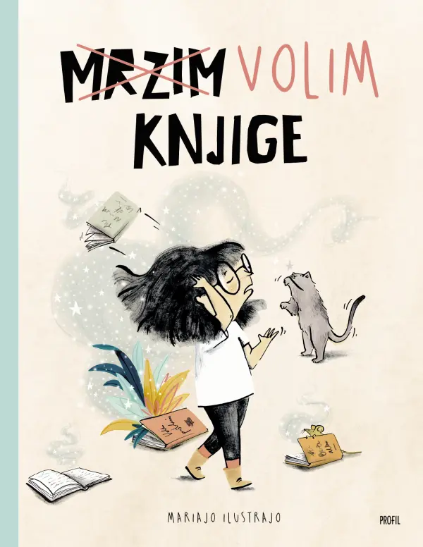 mrzim / volim knjige