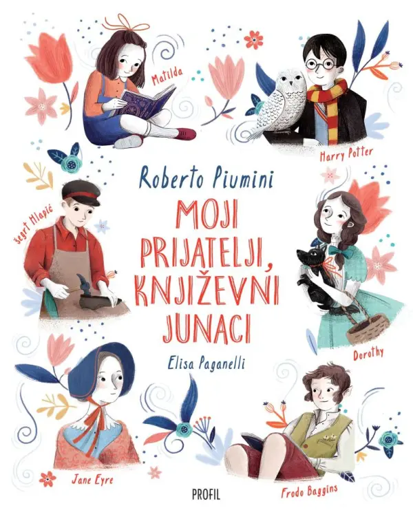 moji prijatelji, književni junaci