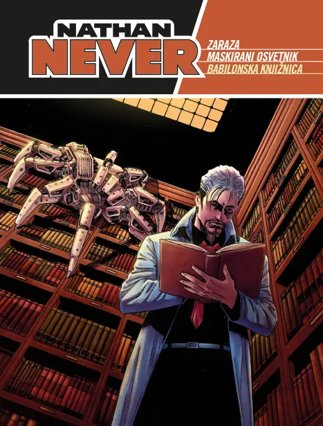 nathan never, 17. knjiga – babilonska knjižnica