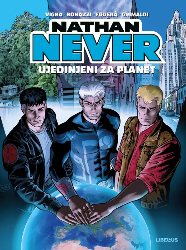 nathan never album, 1. knjiga - ujedinjeni za planet