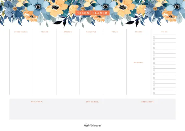 stolni planner a4