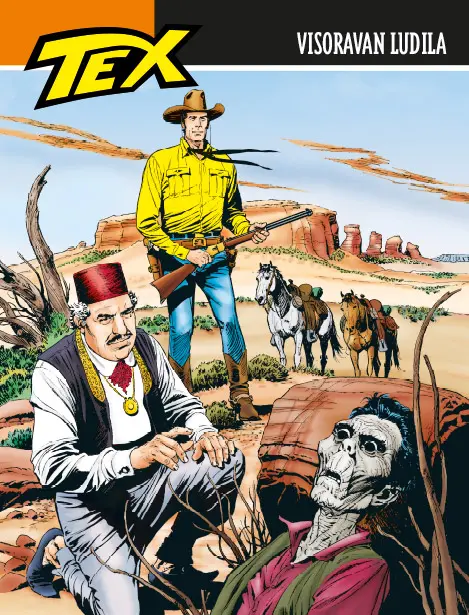 tex willer, 141. knjiga - visoravan ludila