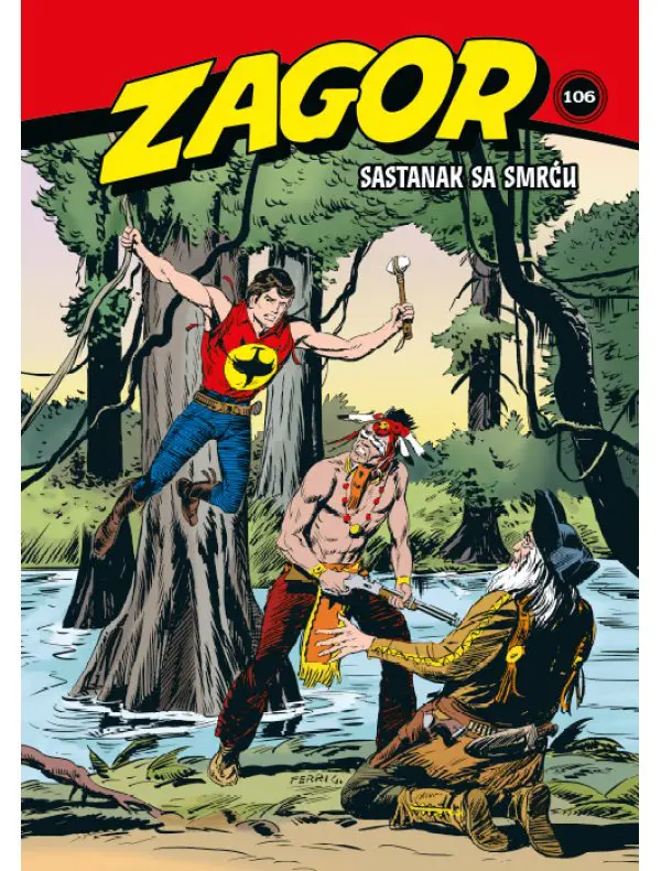zagor kolor biblioteka 106. knjiga – sastanak sa smrću