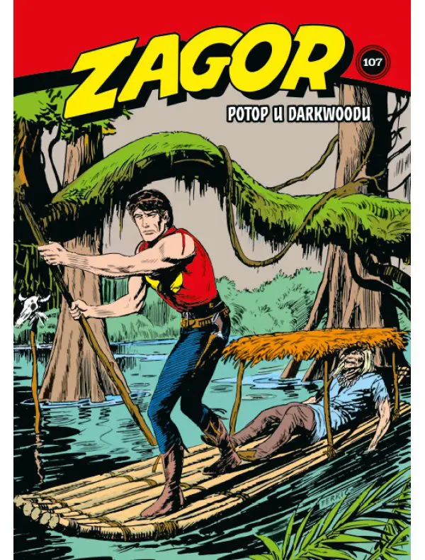 zagor kolor biblioteka 107. knjiga  – potop u darkwoodu