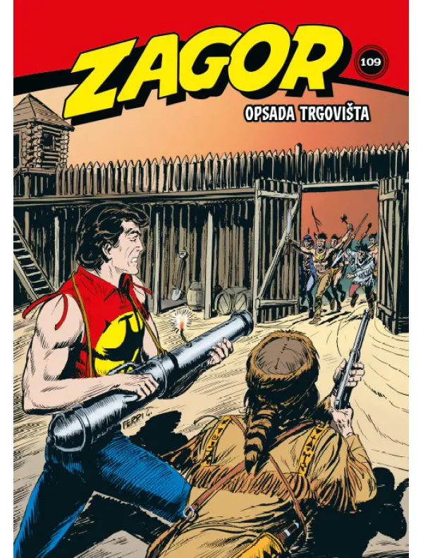 zagor kolor biblioteka 109. knjiga – opsada trgovišta