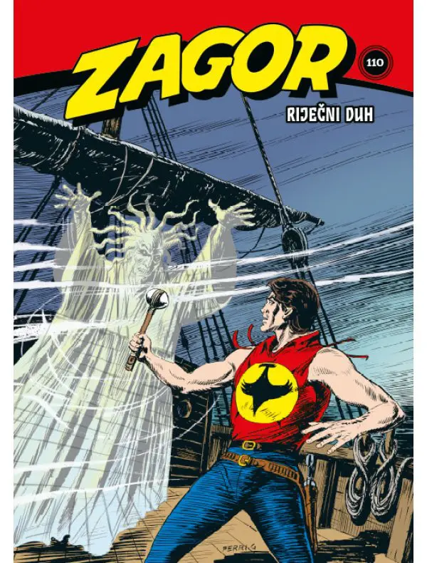 zagor kolor biblioteka, 110. knjiga - riječni duh