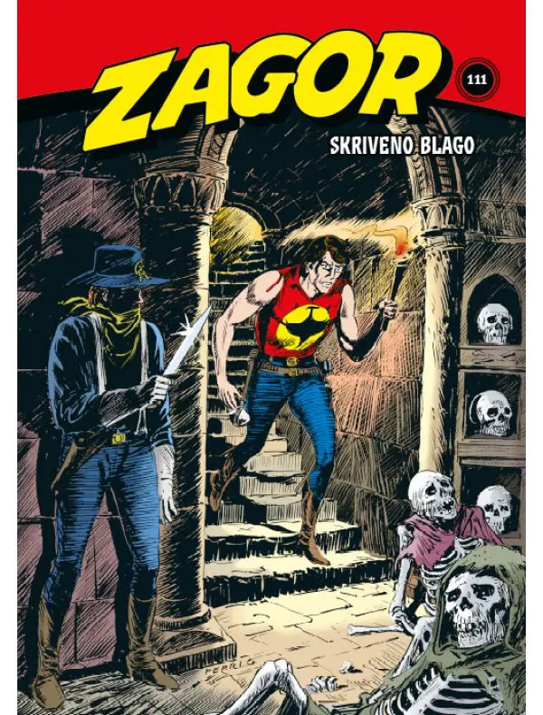 zagor kolor biblioteka, 111. knjiga - skriveno blago