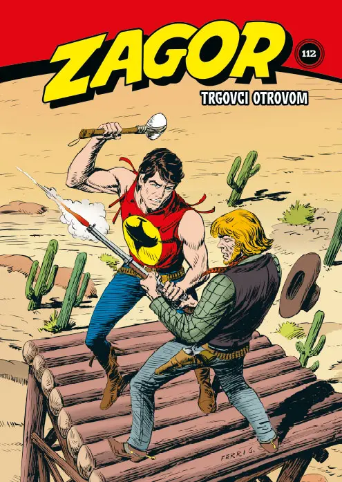 zagor kolor biblioteka 112. knjiga – trgovci otrovom