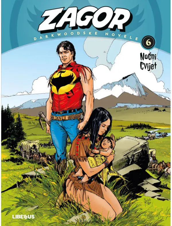 zagor – darkwoodske novele, 6. knjiga: noćni cvijet