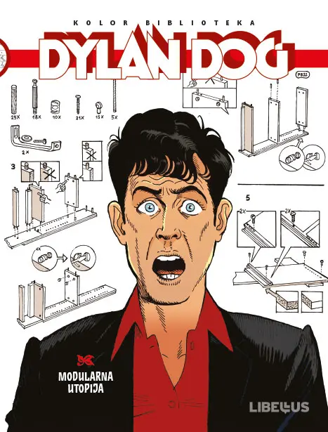 dylan dog kolor, 43. knjiga - modularna utopija