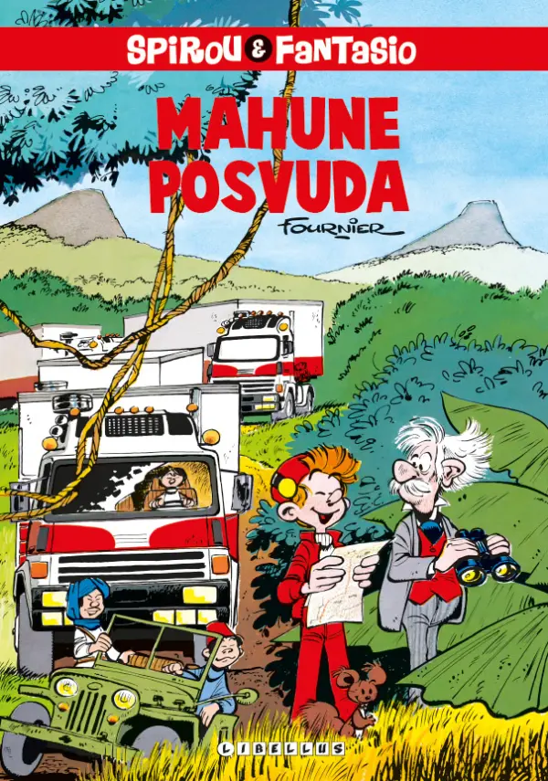 spirou & fantasio 29. knjiga - mahune posvuda