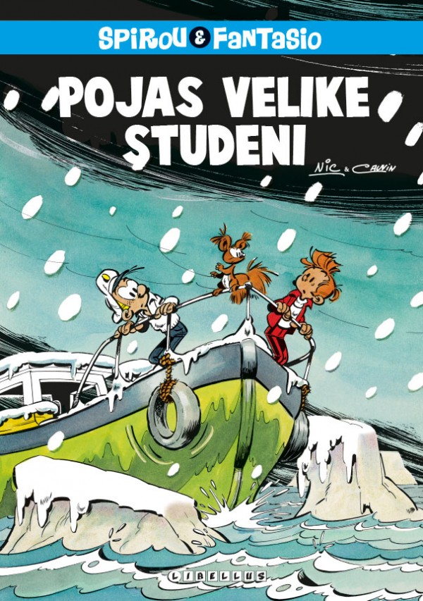 spirou & fantasio, 30. knjiga - pojas velike studeni