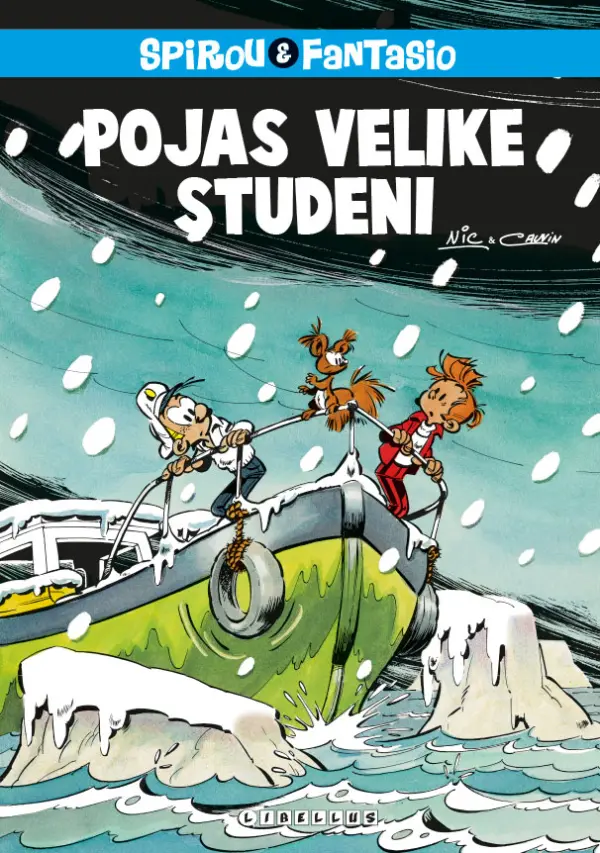 spirou & fantasio, 30. knjiga - pojas velike studeni