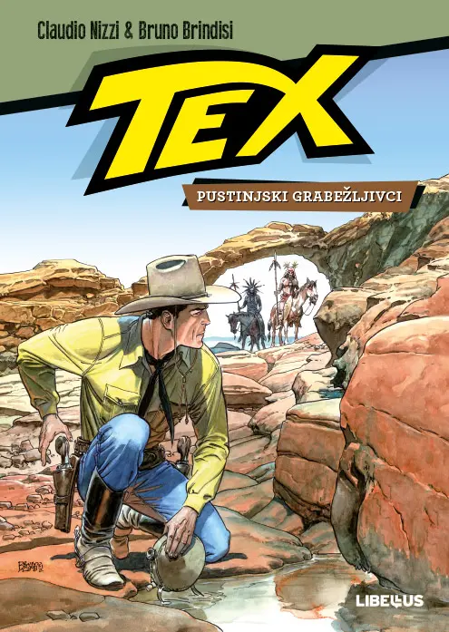 tex willer kolor gigant, 16. knjiga – pustinjski grabežljivci