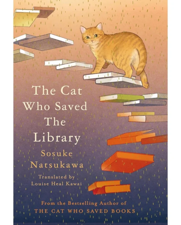 the cat who saved the library