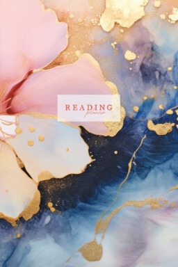 Reading planner zlatni