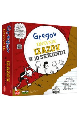 Društvena igra Gregov dnevnik - izazov u 10 sekundi